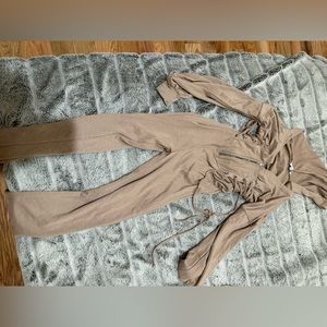 Fashion Nova Women’s Jumpsuit - Tan/Beige